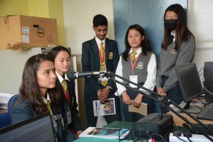 School Radio at Sikkim